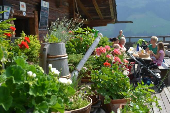 Böglalm Terrasse