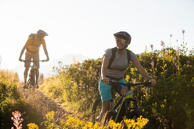 Biken in Warth-Schröcken