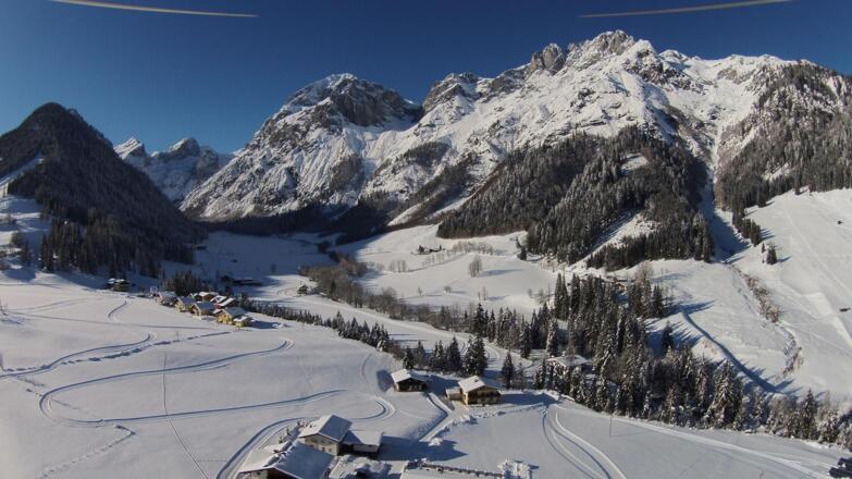 Aussicht auf das Tennengebirge
