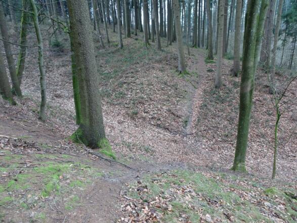 Schluchtquerung auf dem Weg nach Heinzelwinkl