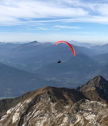 2018 okt 18 Kleinwalsertal Nebelhorn Paraglide