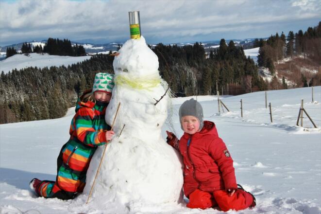 kinder schneemann