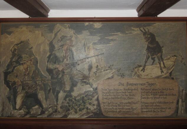 Steinerne Jäger - Schaubild im Staufenhaus