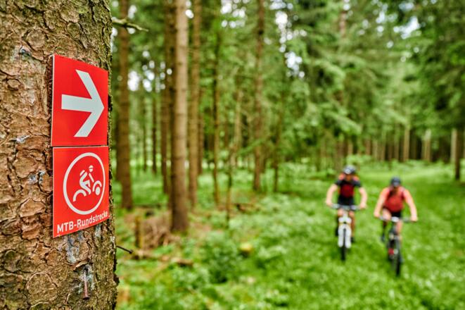 MTB Rundstrecke Rhön