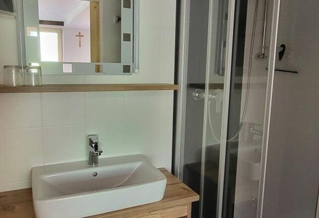 Schlafzimmer Ferienwohnung Lärche