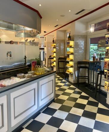 Beginn der offenen Küche