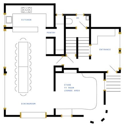 layout groundfloor