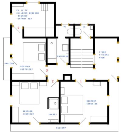 layout 1st floor