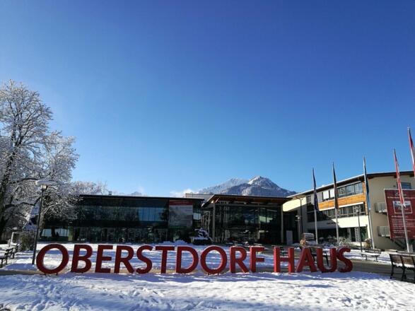 Oberstdorf Haus Winter 1