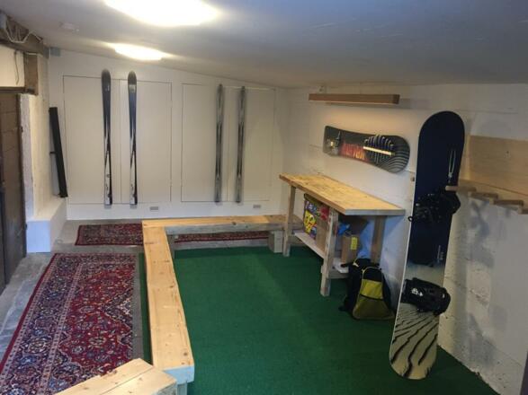 garage - skiraum