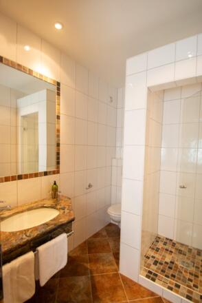 Badezimmer Zirbensuite