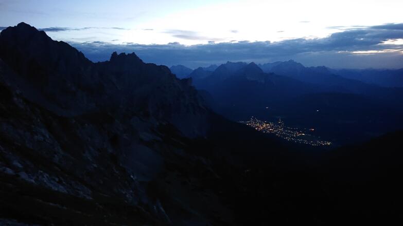 Mittenwald bei Nacht