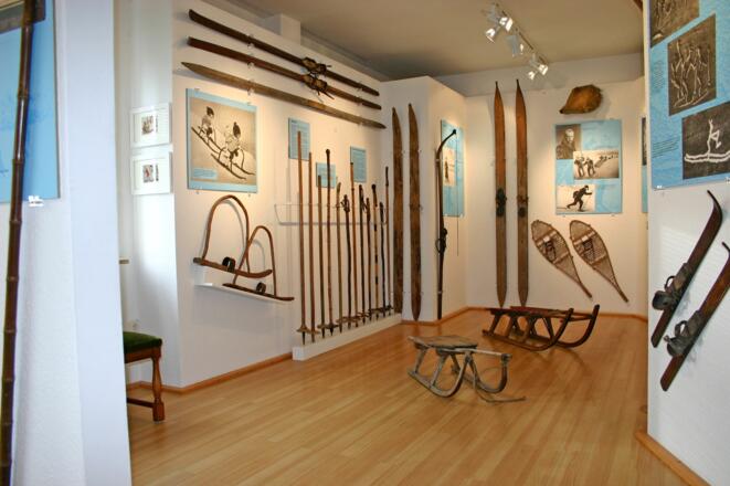 Skiabteilung im Museum im Klösterle