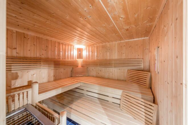 Finnische Sauna