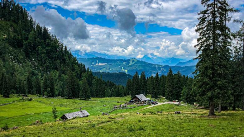 Blick über die Rossalm