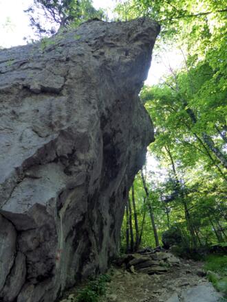 Inmitten der Trockenen Klamm.