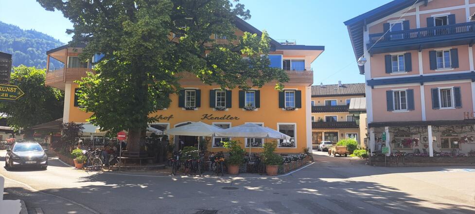 Die lohnende Einkehrmöglichkeit in Strobl...