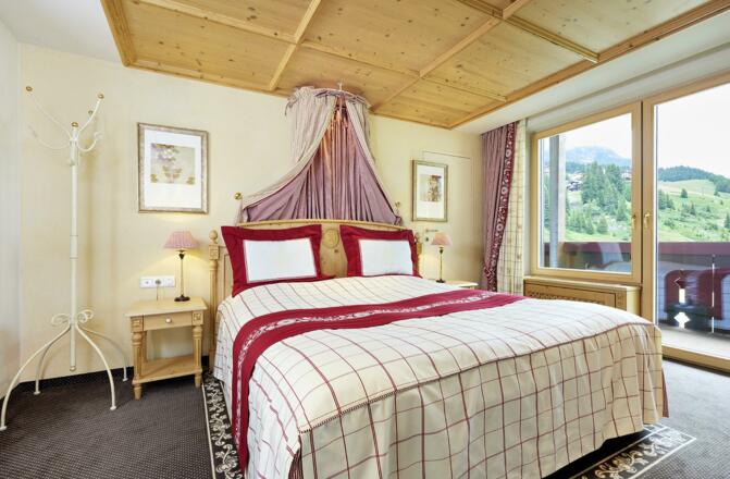 Wohnbeispiel Romantik Suite Schlafzimmer