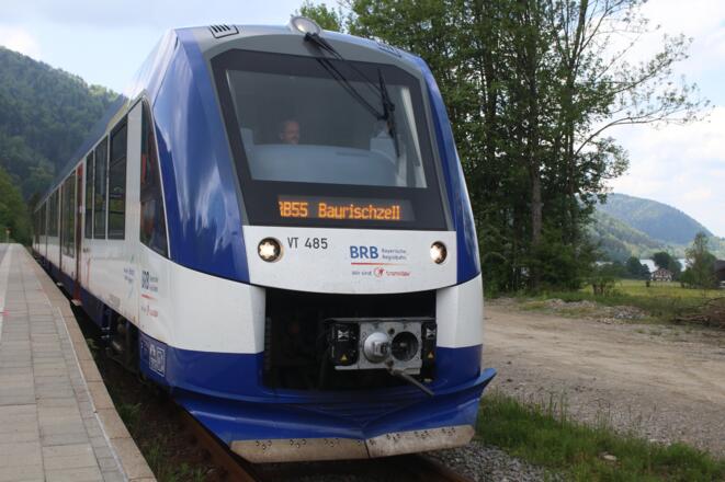 Bequem mit der Bahn nach Bayrischzell