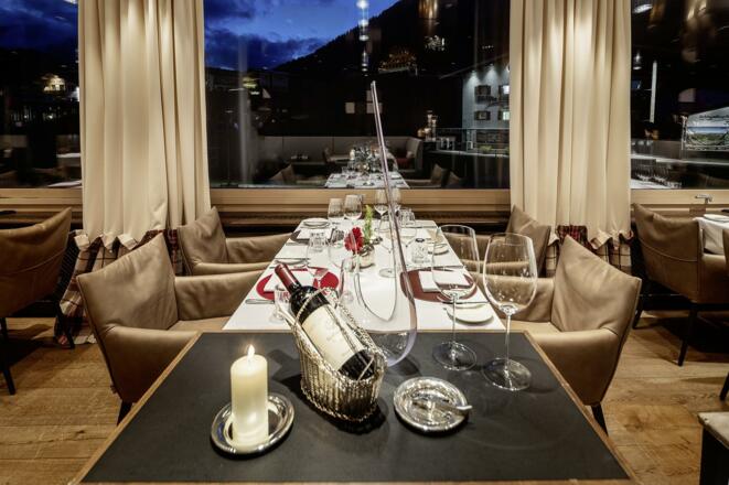 Genuss mit Aussicht im Panorama Restaurant in Lech