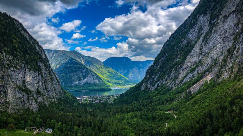Blick auf Hallstatt