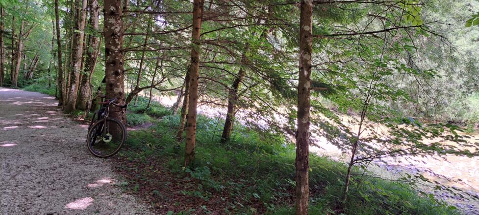 Der Weißenbachtalweg R15 ist zweifelsohne das landschaftliche Highlight...