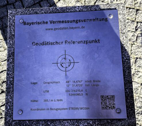 Geodätischer Referenzpunkt Mühldorf a. Inn