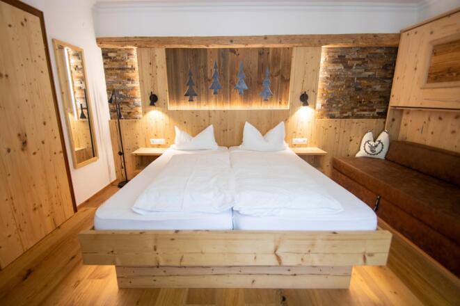 Schlafzimmer Hotelappartment