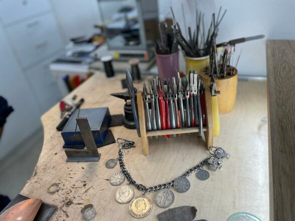 Arbeitsplatz von Rudolf Bleiholder