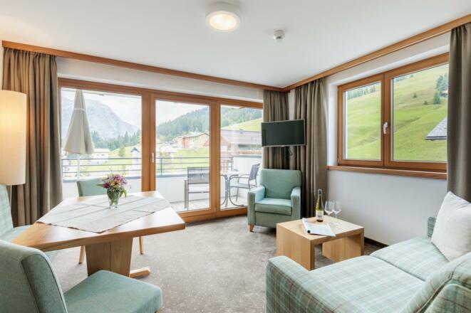Suite 46 mit Südbalkon und Kitchenette