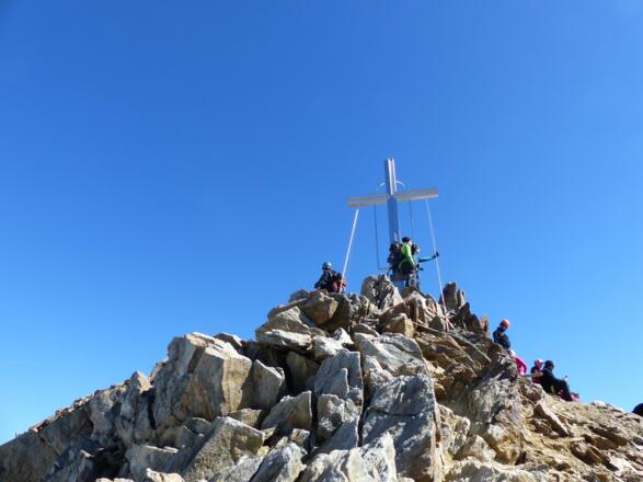 Ruhe wird man auf der Wildspitze keine finden.