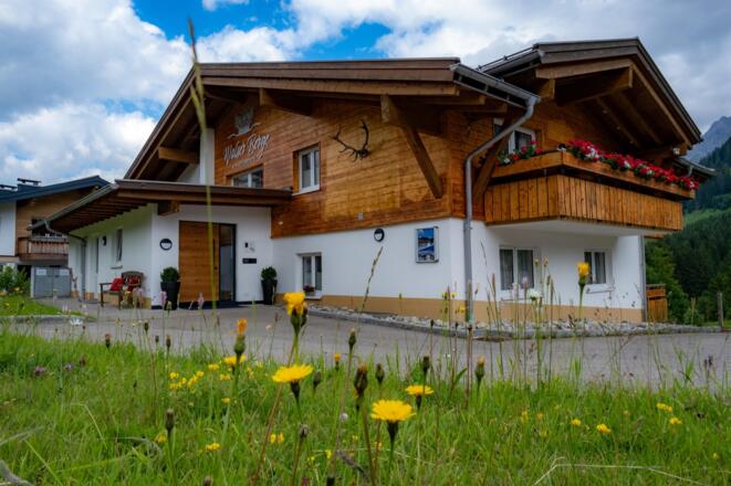 Aussenansicht Haus Walser Berge