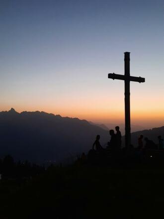 Gipfelkreuz am Hochjoch