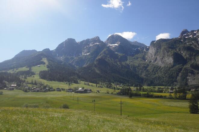 Blick auf das Tennengebirge