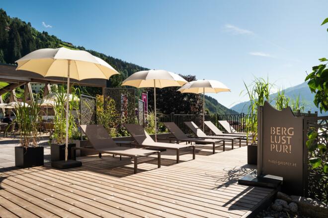Sonnenterrasse Wanderhotel Gassner