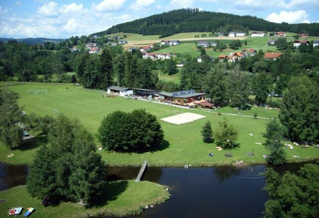 Campingmöglichkeit mit Sonne