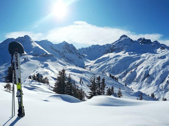 Skigebiet Silvretta Montafon mit Nova Stoba