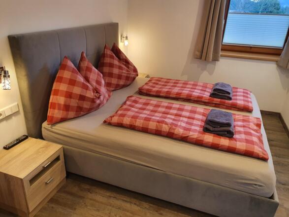 Schlafzimmer Appartement Wildkogel
