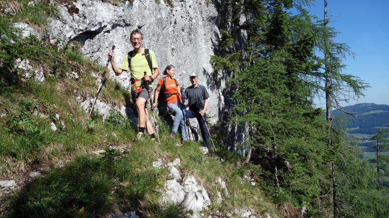 queren an der Nordseite der Schatzwand