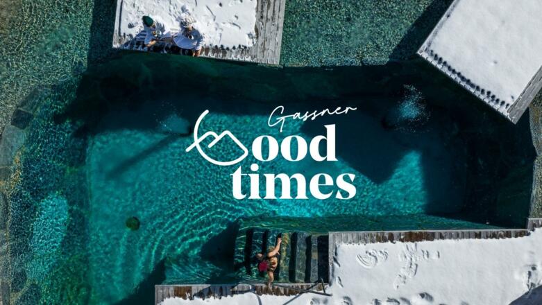 Außenpool im Winter