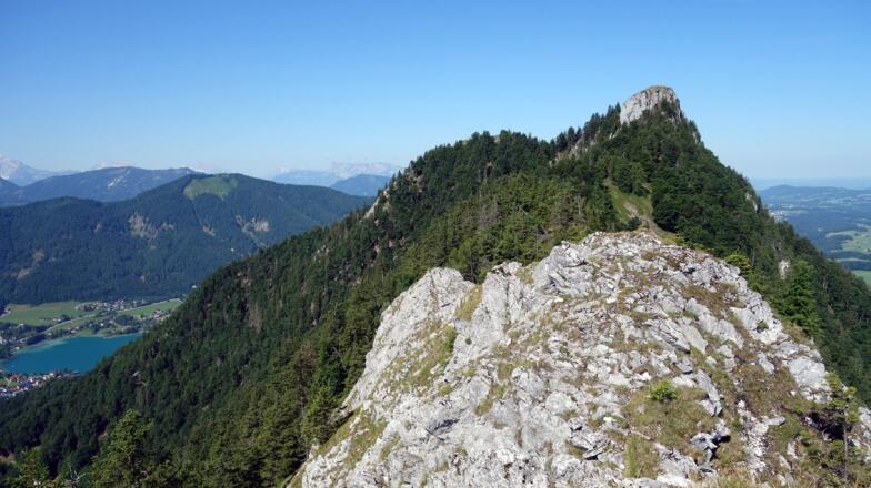 Schatzwand 1264m, Blick über den Grat zum Schober