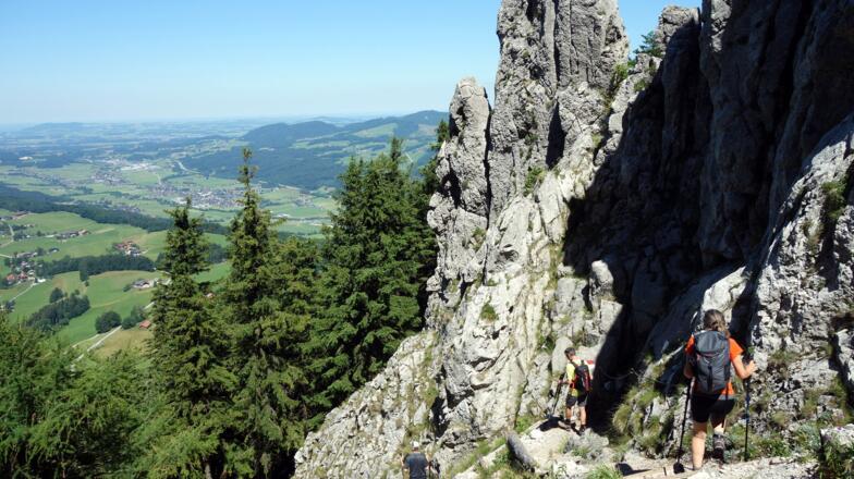Abstieg am Schobersteig 10