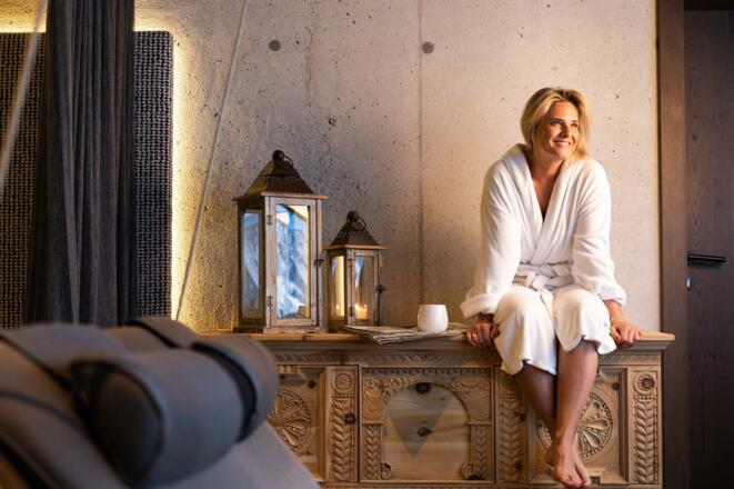 Wellnessbereich im Hotel Gassner