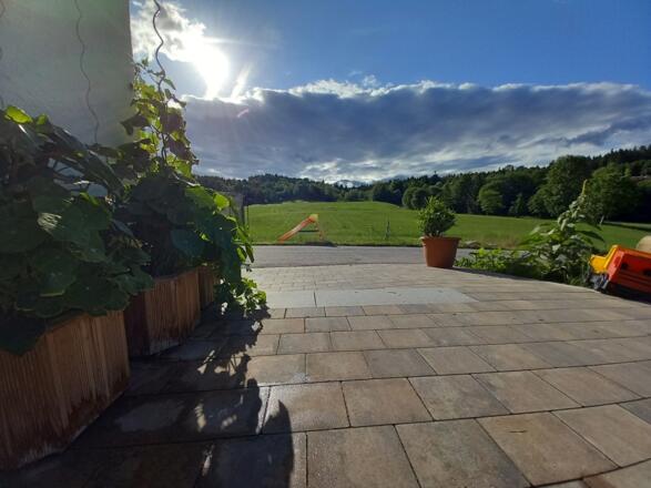 Morgenstimmung nach dem Regen.