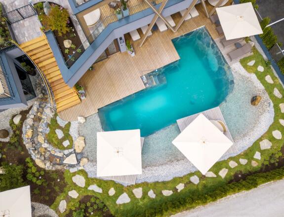Naturpool Wanderhotel Gassner