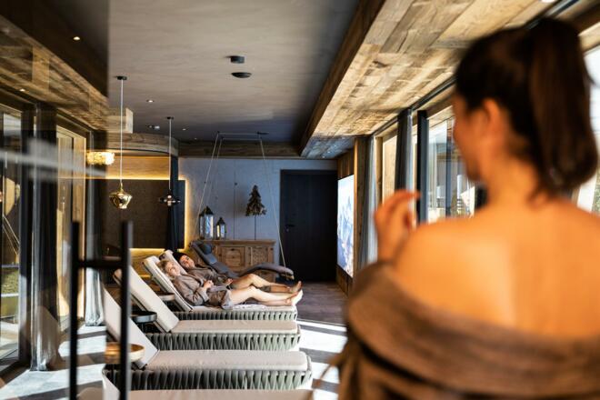 Wellnessbereich im Hotel Gassner