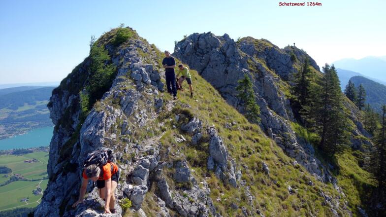 Von der Schatzwand zum Schober am Verbindungsgrat