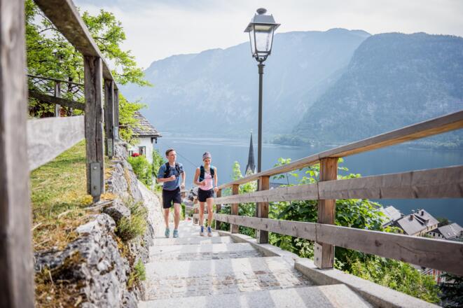 Am King Dachstein Trail durch Hallstatt