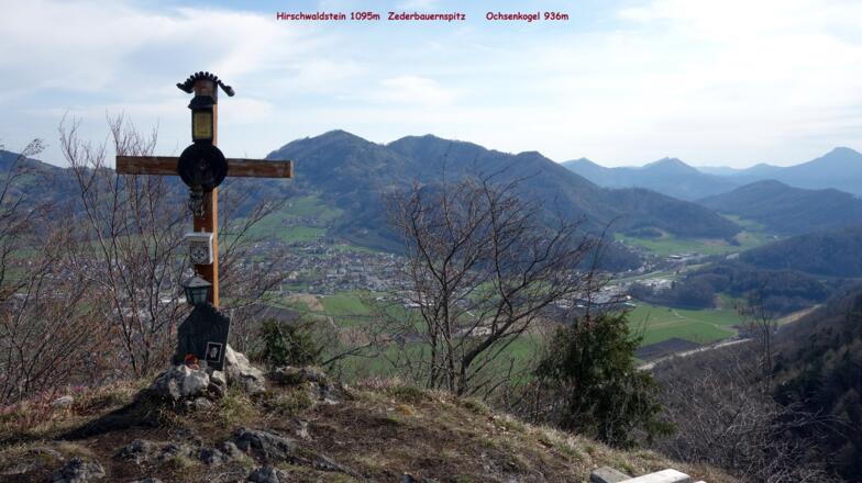 Schellenstein 812m, Ostblick