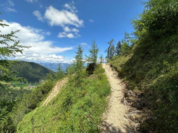 Weg Richtung Hösljoch